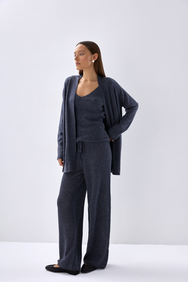 Костюм тройка Rull dark grey