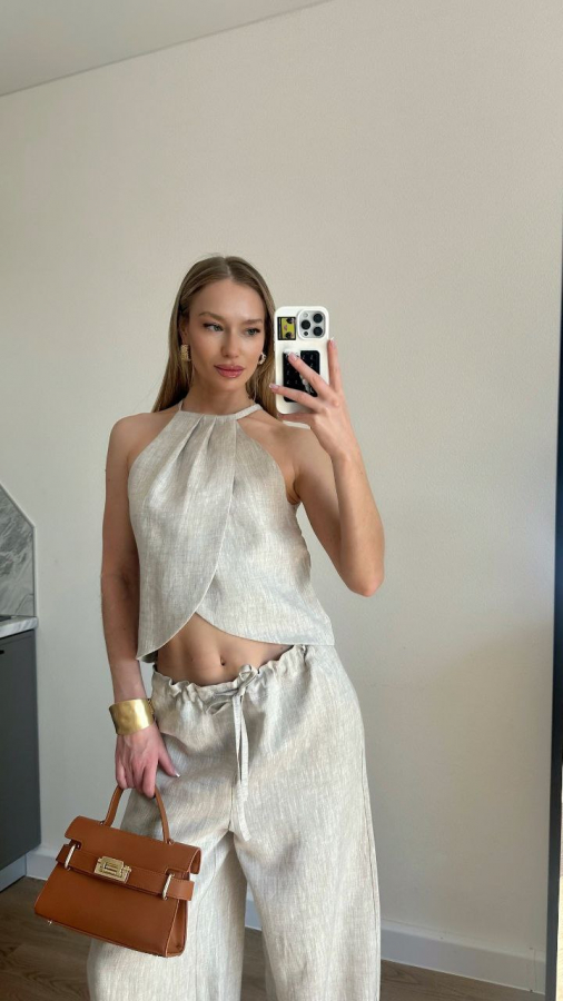 Костюм Salma beige