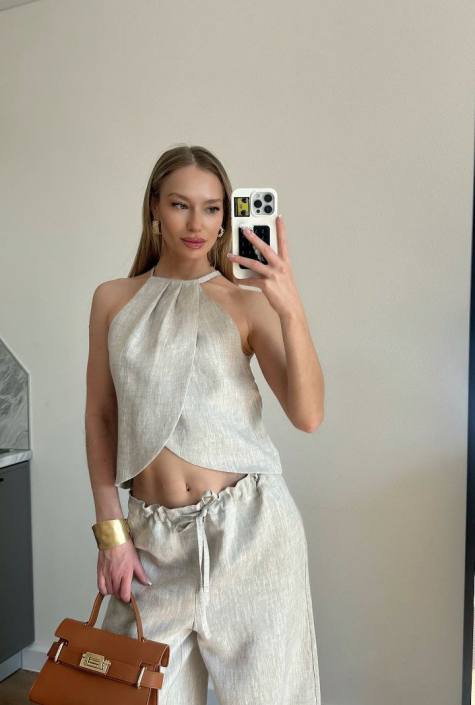 Костюм Salma beige