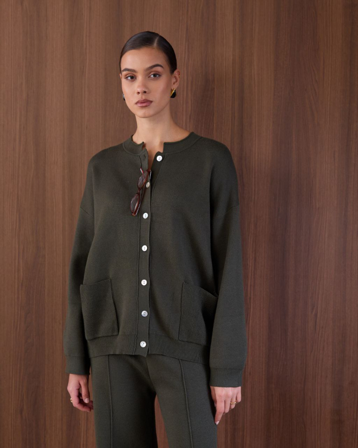 Трикотажный костюм Midl dark green