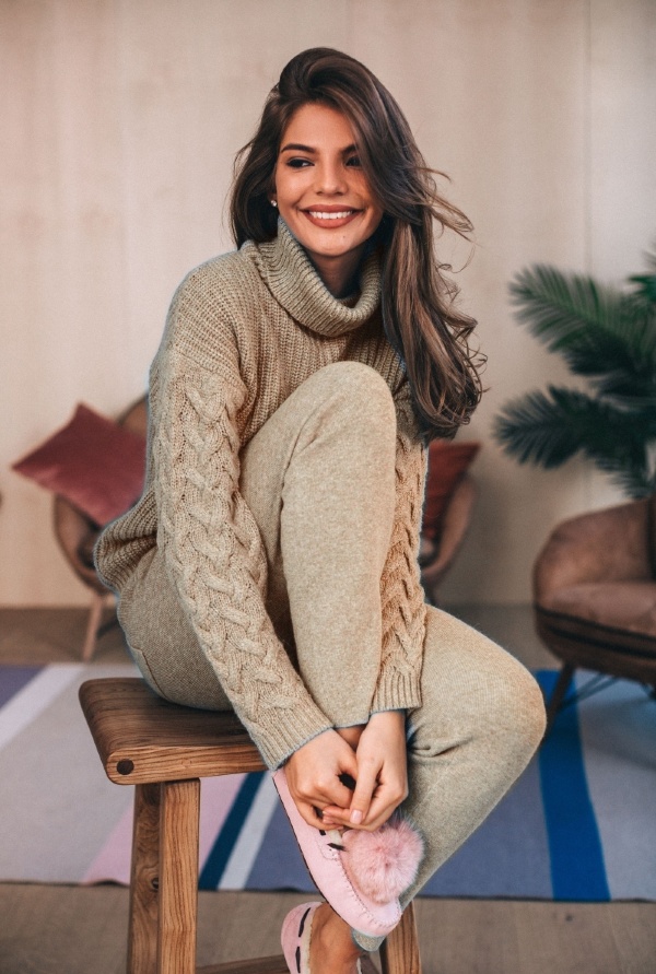 КАШЕМИРОВЫЙ КОСТЮМ BRIANA BROWN