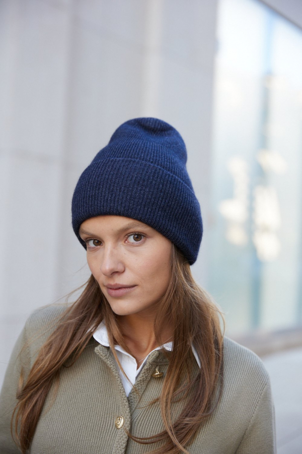 Шапка Lucas dark blue 