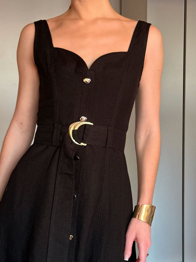 Платье Balmond long black