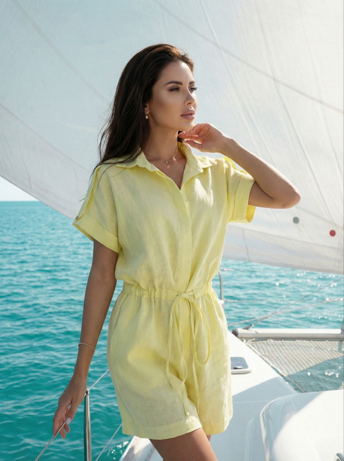 Комбинезон Chloe light yellow 