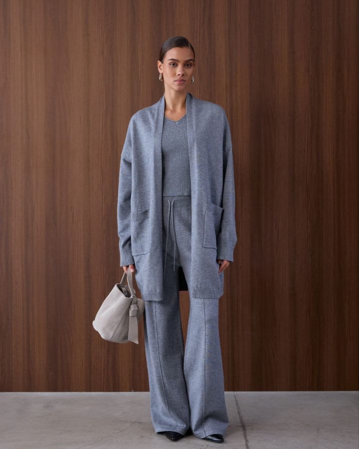 Трикотажный костюм Venty grey