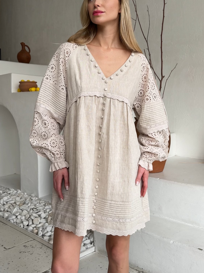 Платье Joslin beige
