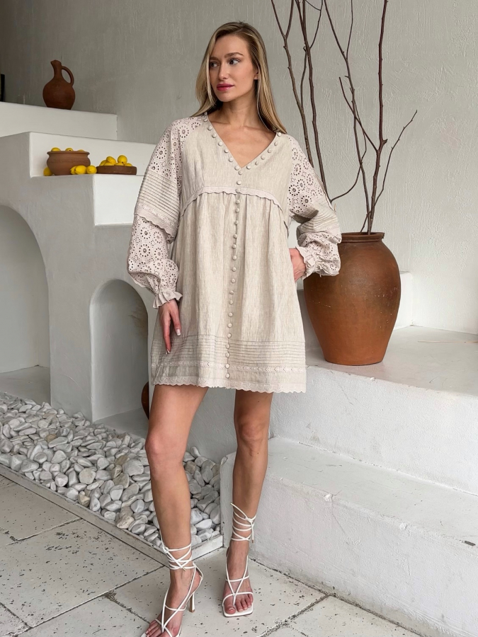 Платье Joslin beige